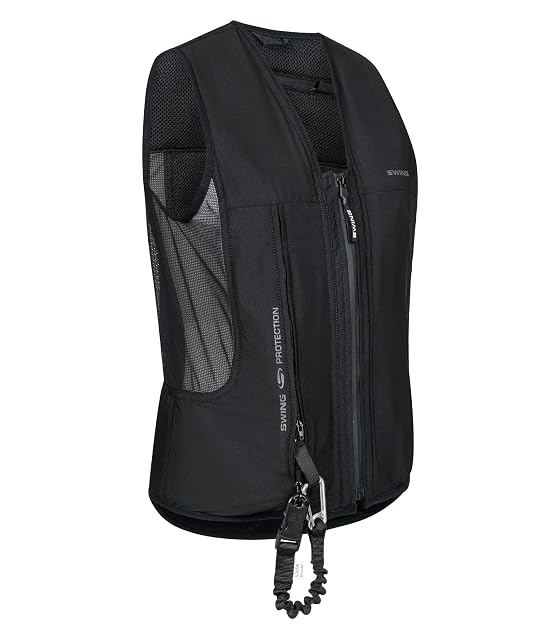 Airbagweste SWING P25 AIR in Schwarz