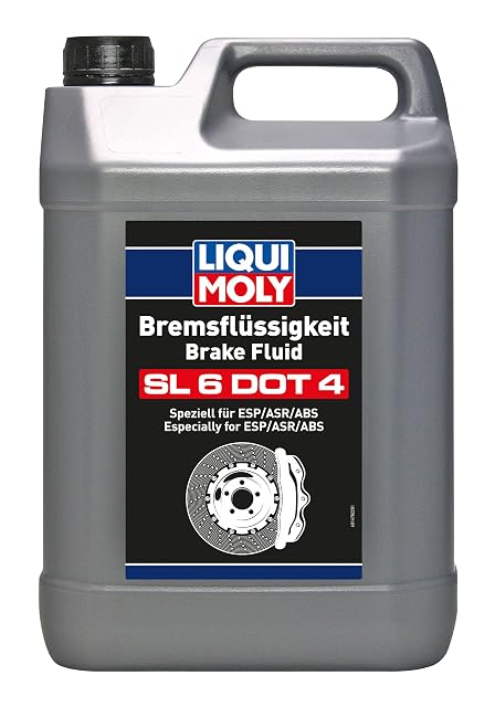 Fünf-Liter-Gebinde Bremsflüssigkeit Liqui Moly SL6 DOT 4