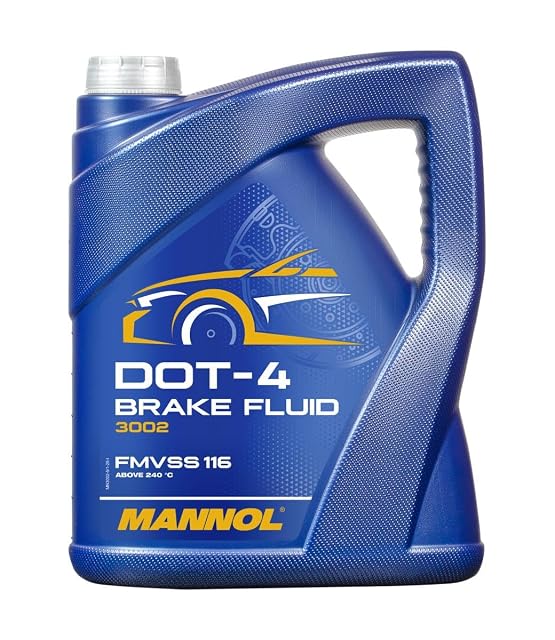 Fünf-Liter-Gebinde Bremsflüssigkeit MANNOL 3002 DOT-4
