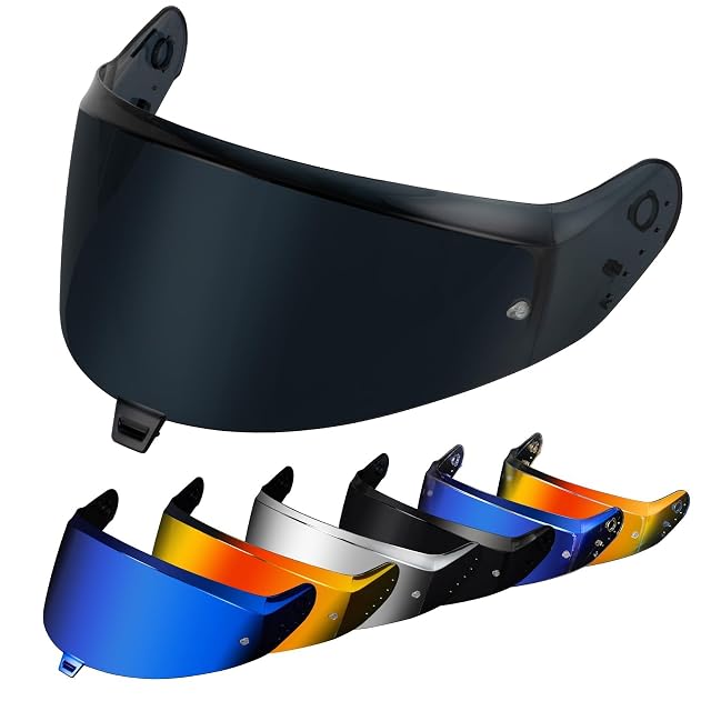 Dunkles Ersatzvisier PSLER für einen Shark-Helm