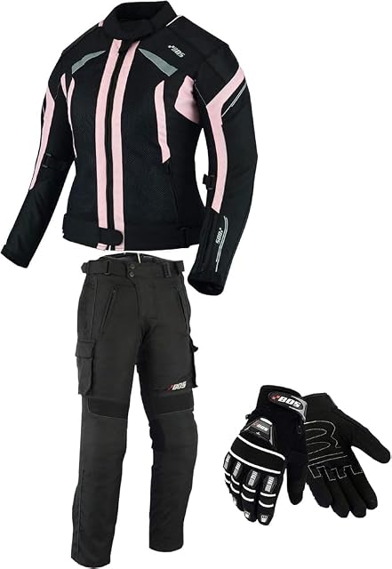 Set BOSmoto aus Jacke, Hose und Handschuhen