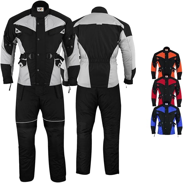 Zweiteiliger Cordura-Satz German Wear in Grau und Schwarz