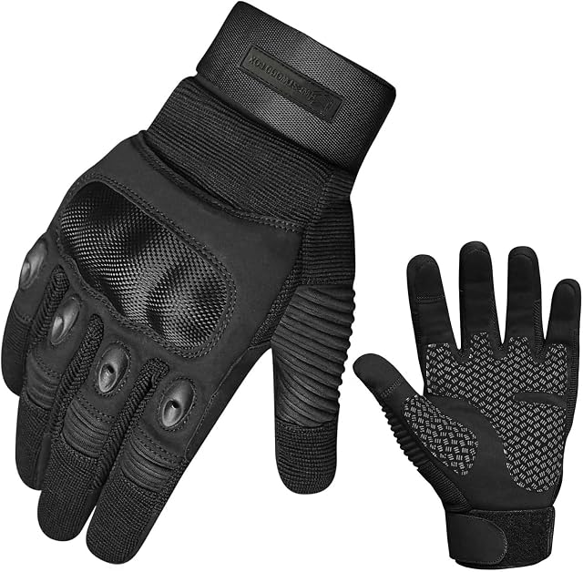 Handschuh WESTWOOD FOX WFX mit sichtbarem geformtem Knöchelprotektor