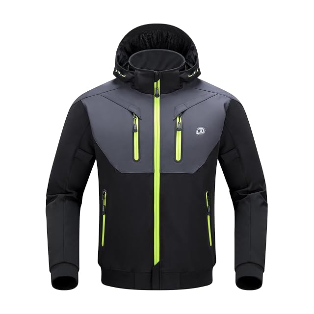 Textile Motorradjacke BORLENI JK007, Frontansicht